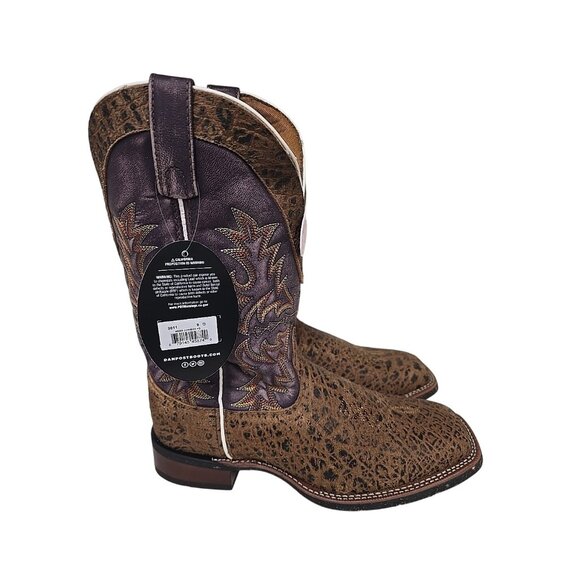 Laredo Men's Square Toe Cowboy Western Boot 7826 Brown Size 9D - Picture 2 of 7